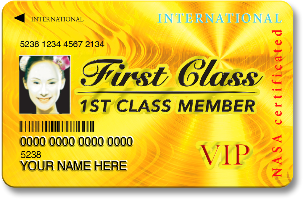 First-Class Citizen Card